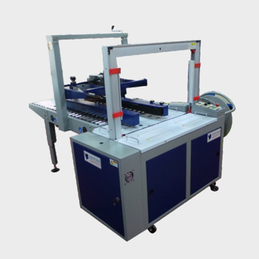 Carton tapping and strapping machine